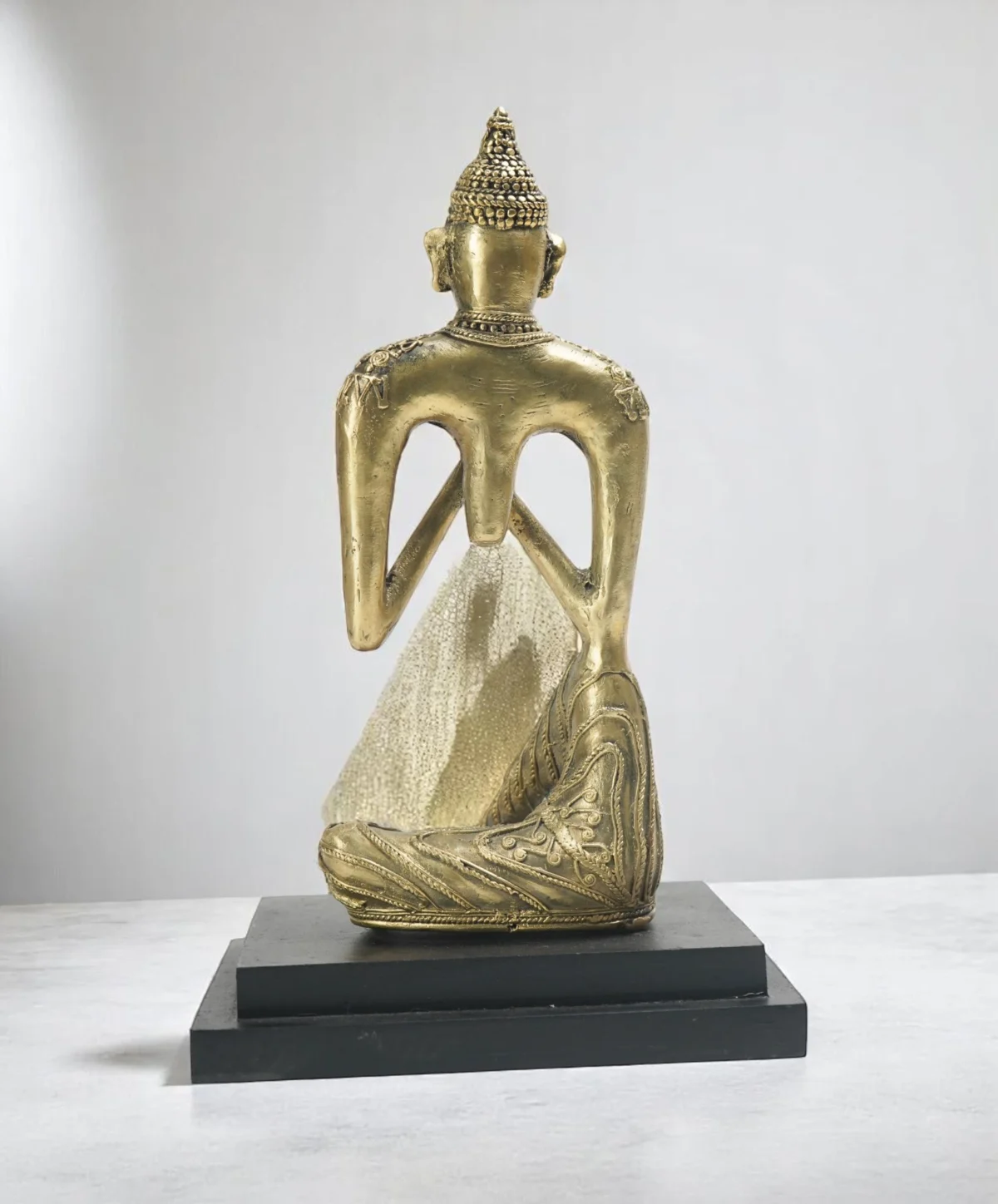 Handcrafted VASTU Tribal Wisdom Buddha- 𝗘𝗻𝗵𝗮𝗻𝗰𝗲 𝗽𝗲𝗮𝗰𝗲 - Image 3