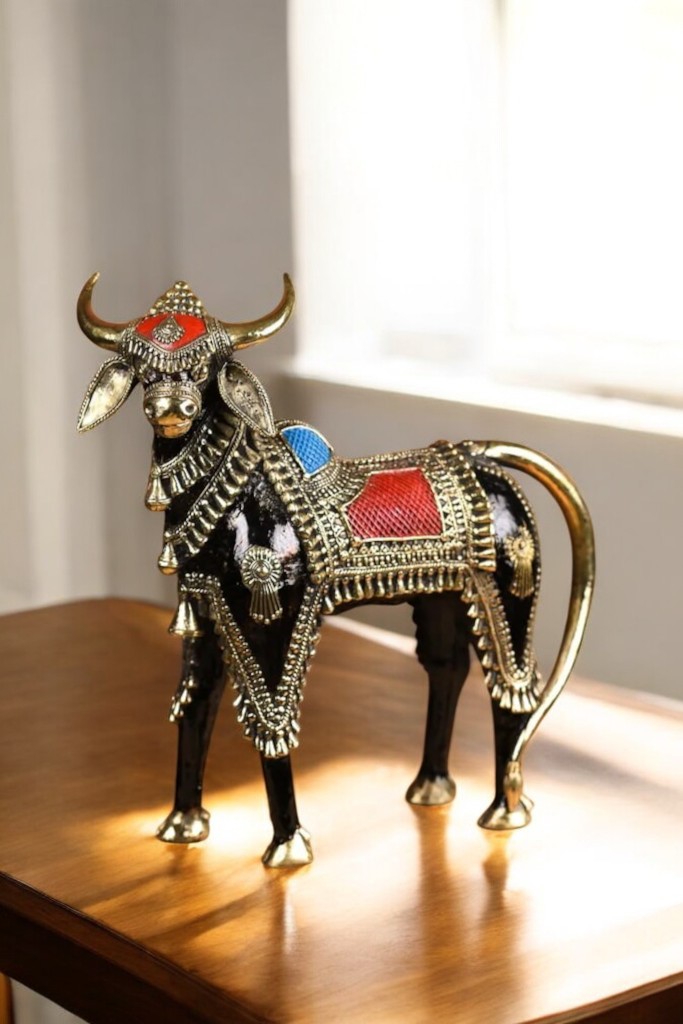 Handcrafted Powerful Vastu Shiva Nandi - Prosperity charm