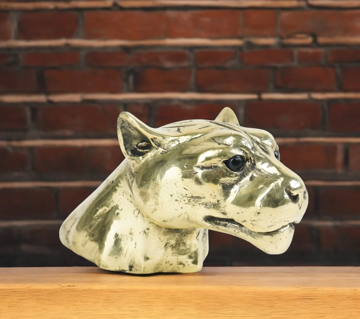 Brass Tiger Face - Image 2