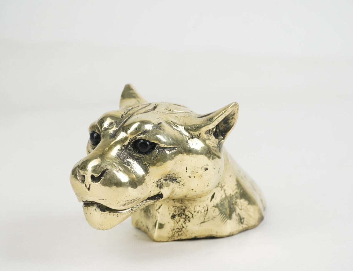 Brass Tiger Face - Image 3