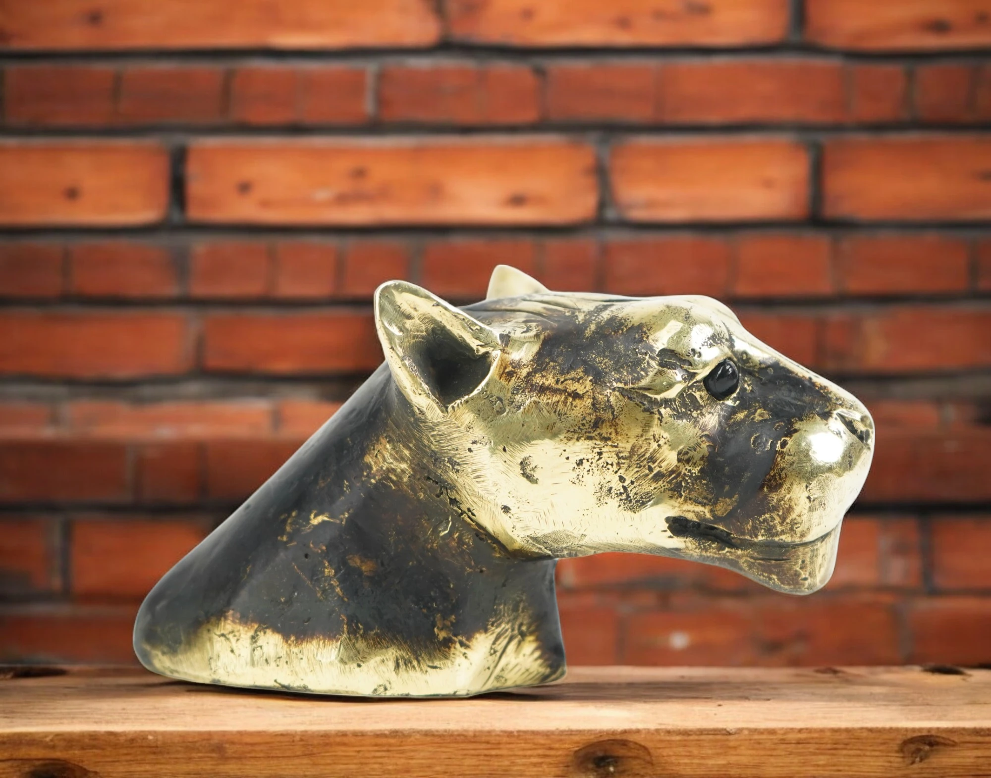 Brass Tiger Gold Finish