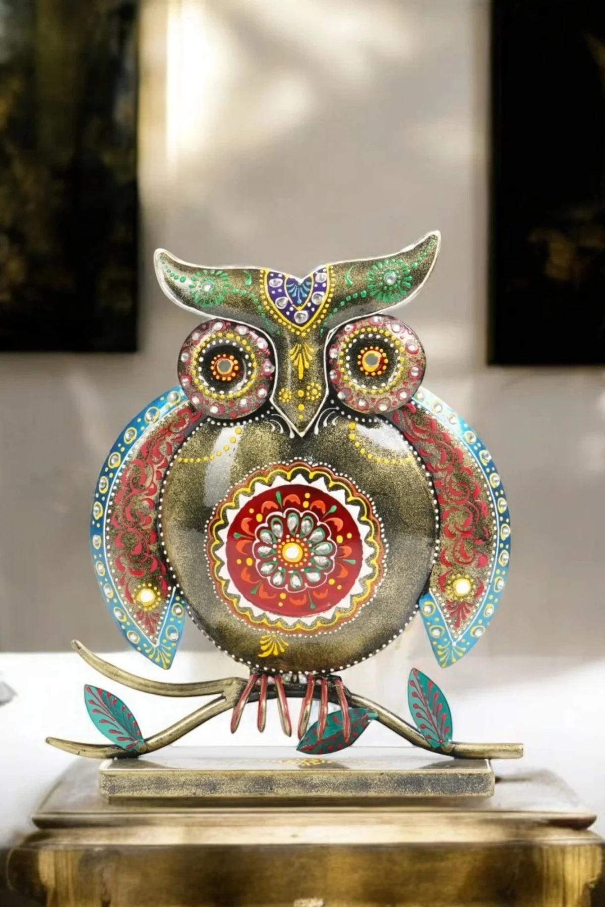 Iron Owl In Multi Colour - Image 2