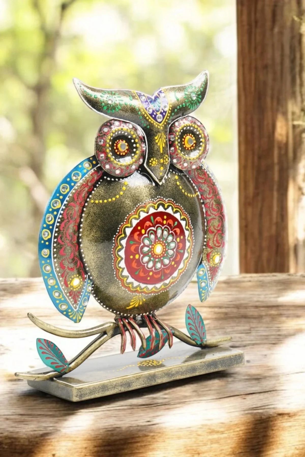 Iron Owl In Multi Colour - Image 3