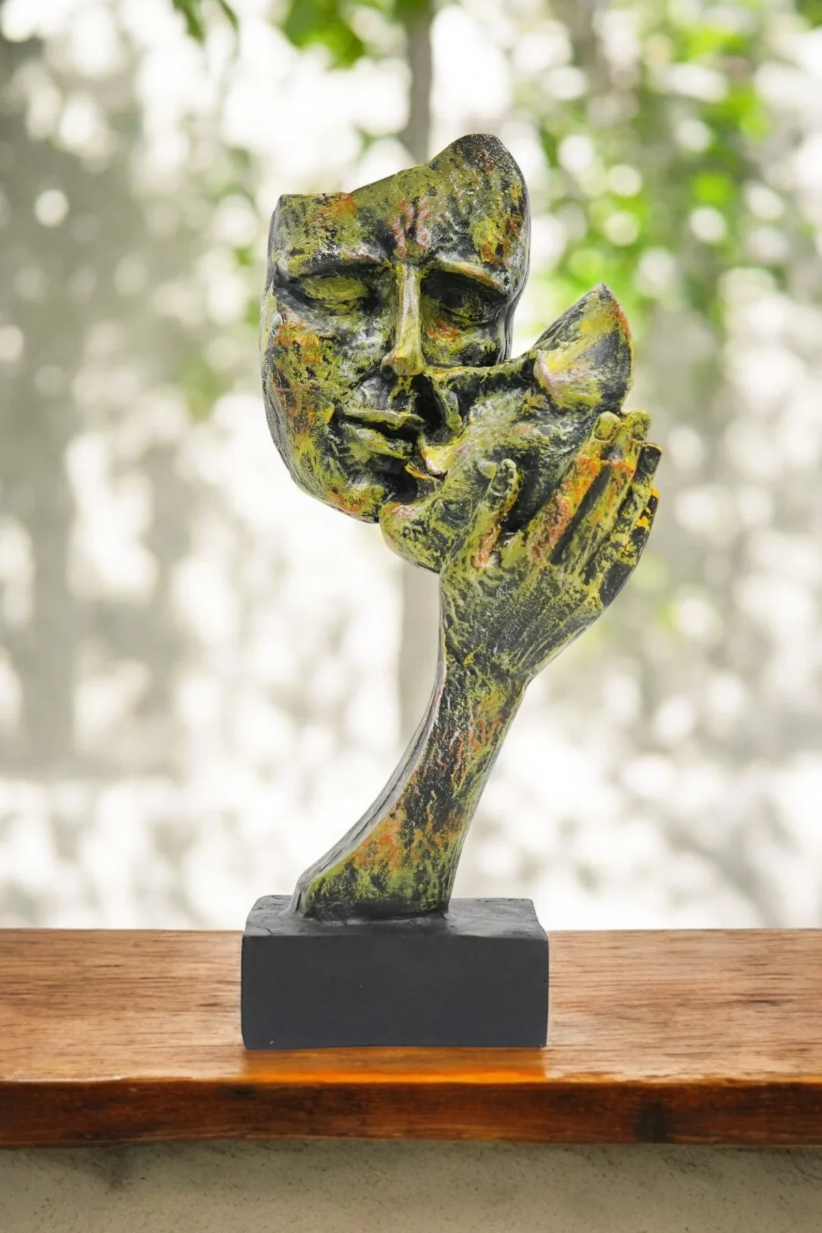 Abstract Face Art Sculpture - Image 4