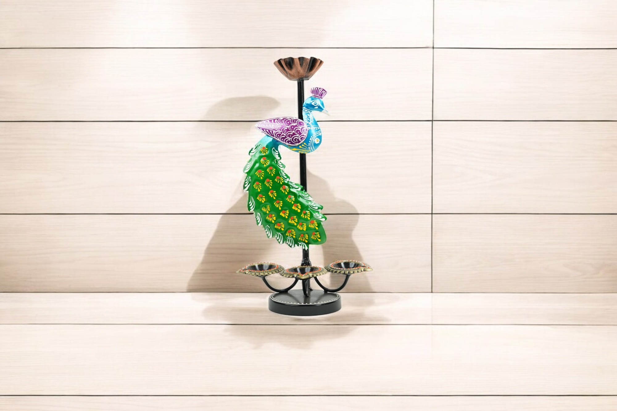 Side Peacock Stand TLight 3 Deepak