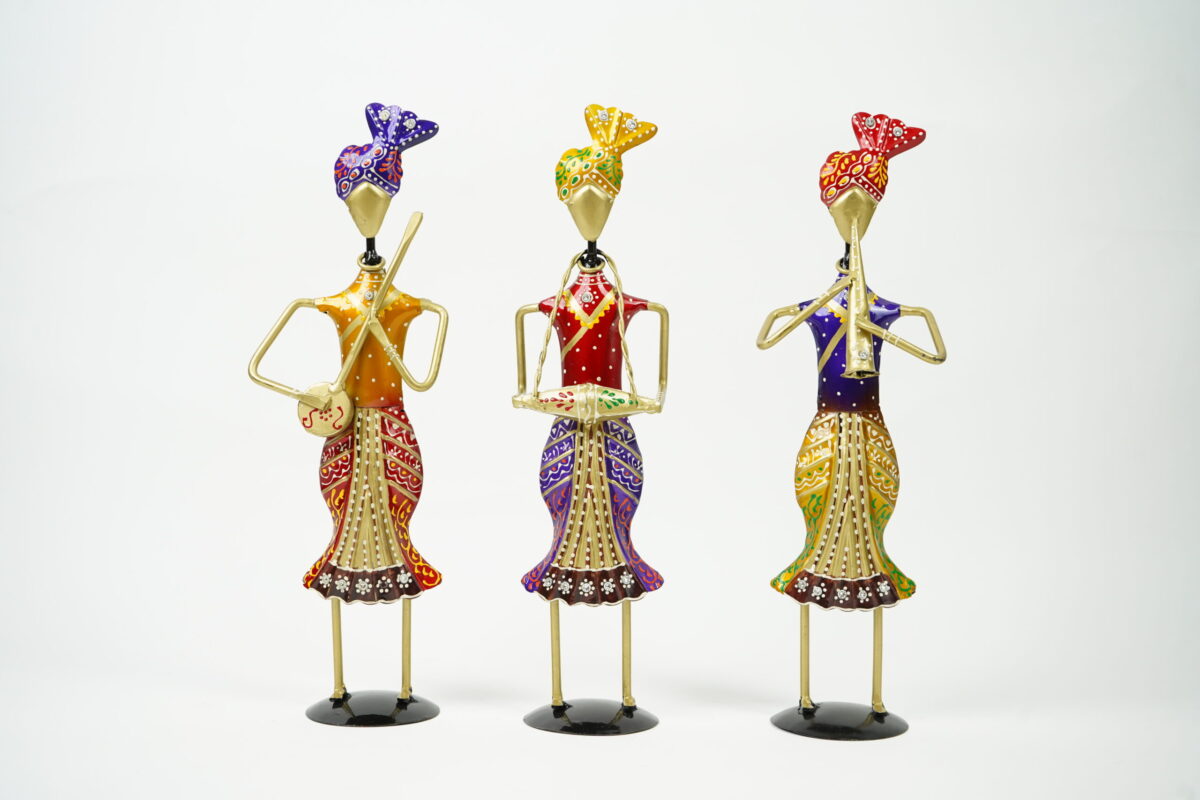 Tika Sardar Musicians Set Of 3 - Image 4
