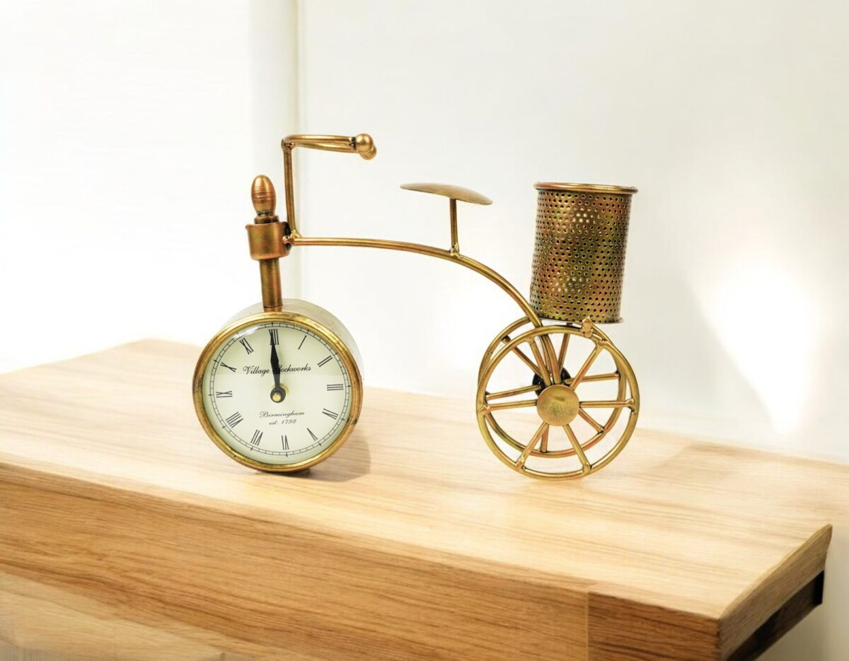 Vintage Cycle With Pen Stand - Image 4