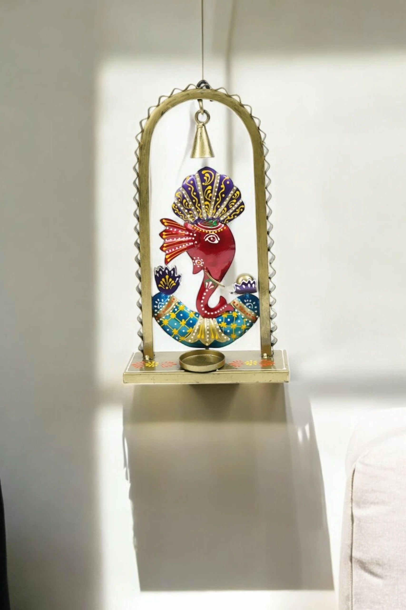 Iron Ganesh Arched