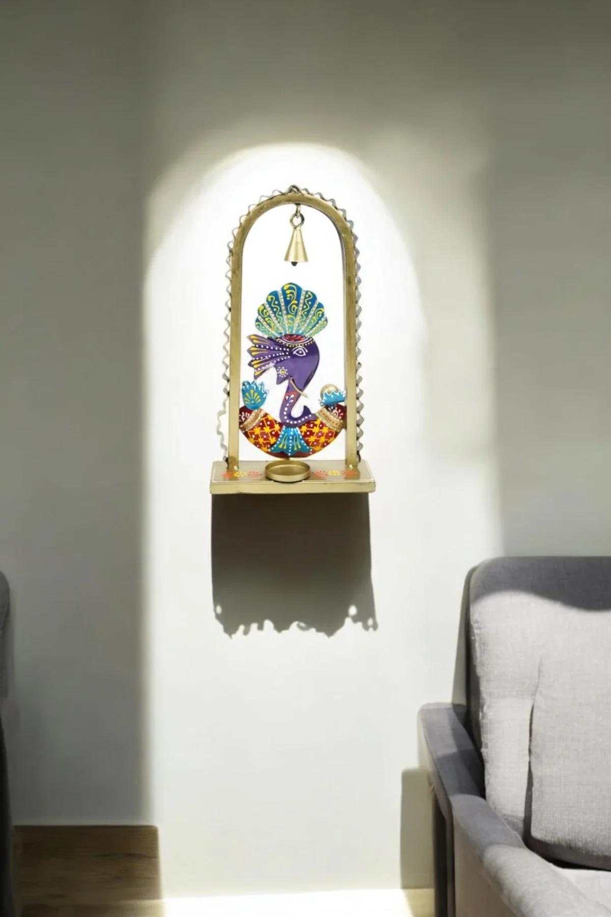 Iron Ganesh Arched 1 - Image 3