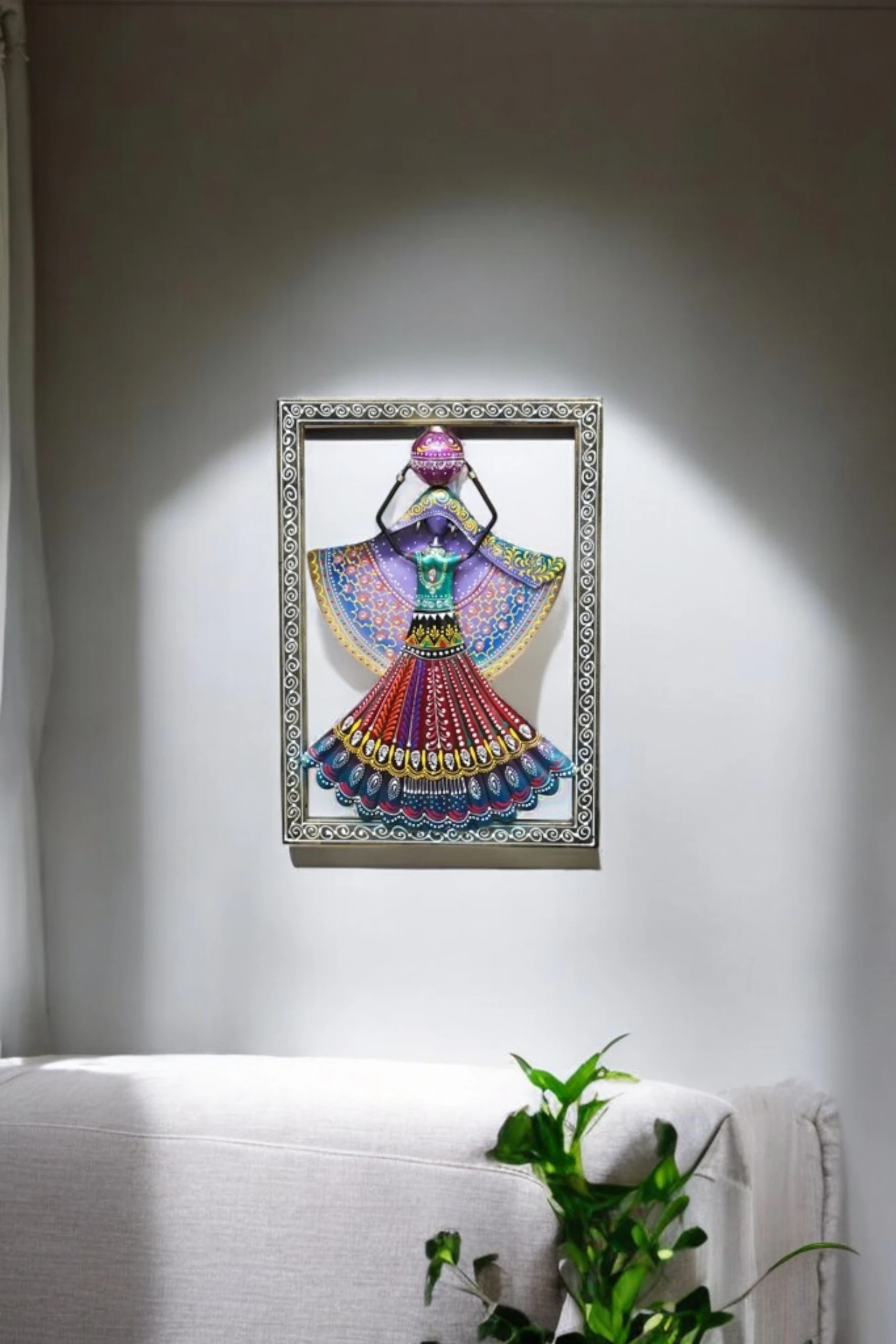 Iron Kalbelia Frame