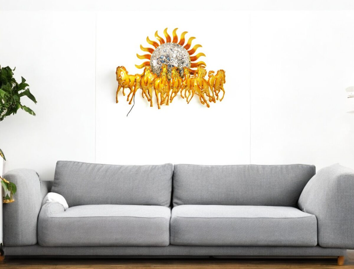 Acid Horse With Sun - Image 2