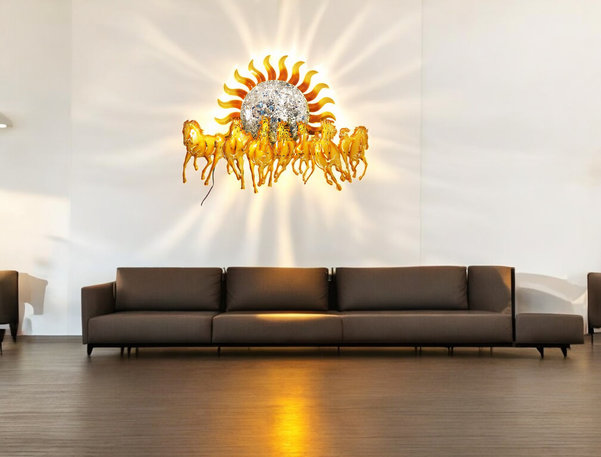 Acid Horse With Sun
