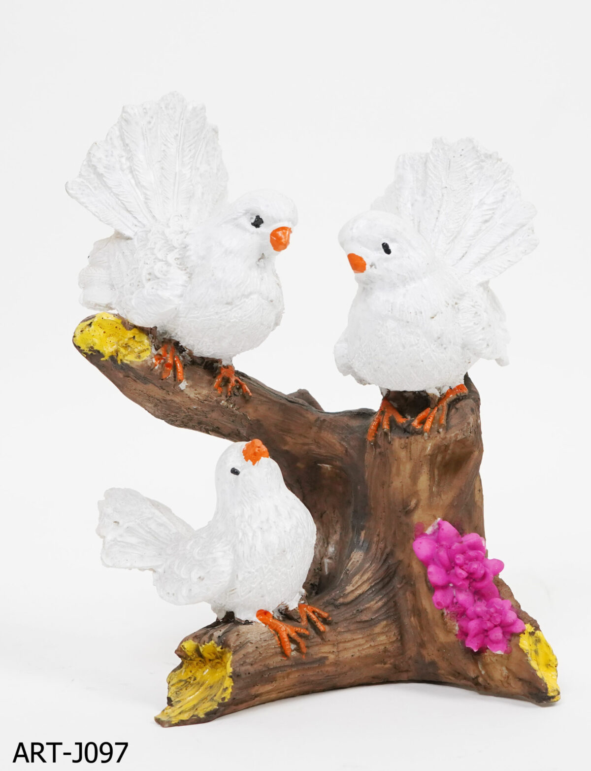 Three Birds On Stem - Image 4