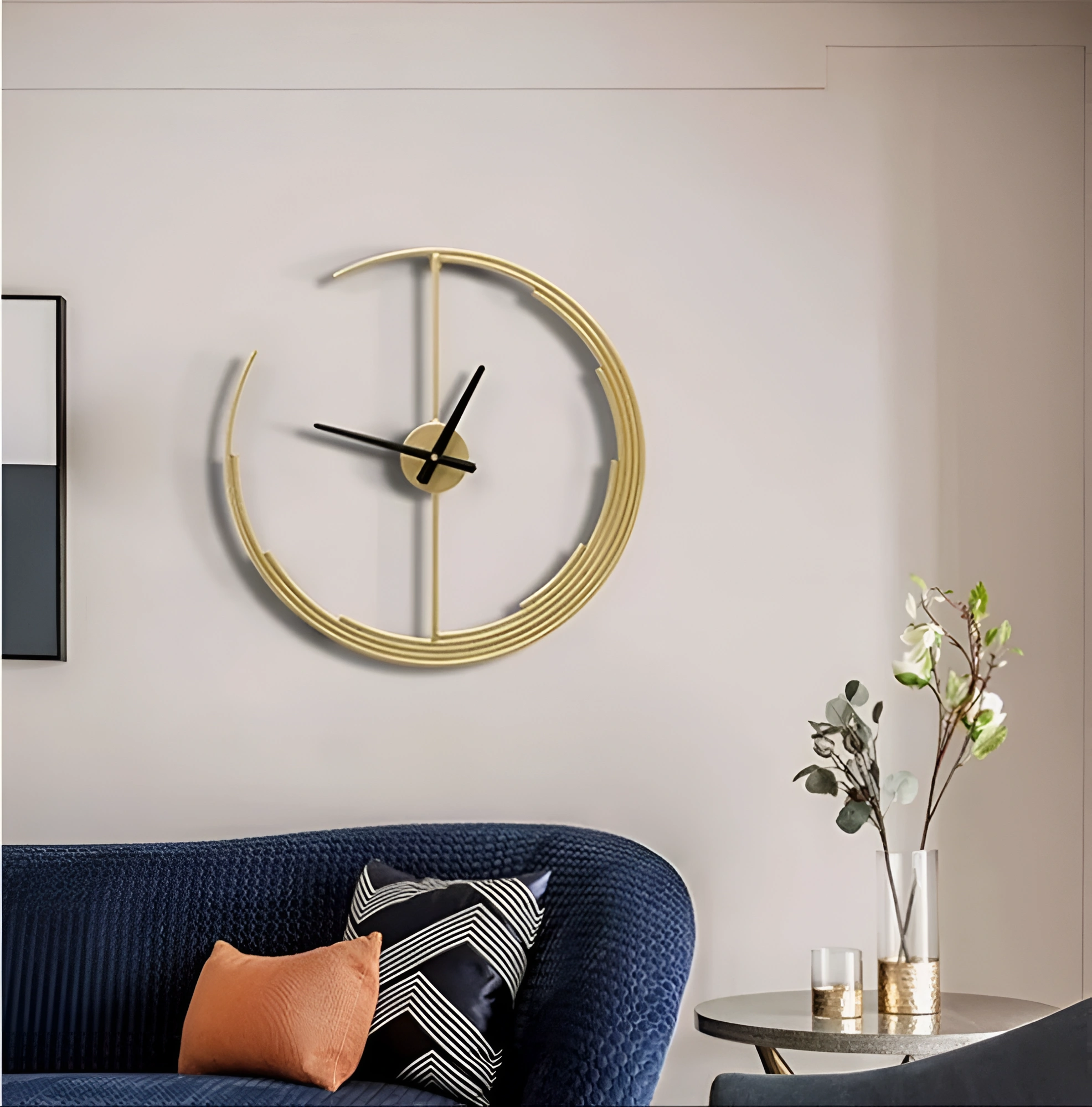 Crescent Moon Clock