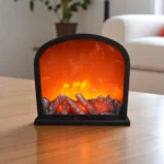 Crimson Flame Compact Fireplace Version 2.0- USB