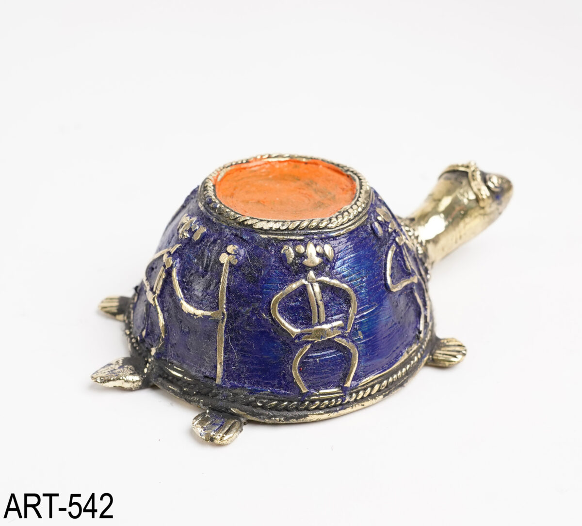 Vastu Shastra Brass Maa Lakshmi Turtle - 𝗔𝘁𝘁𝗿𝗮𝗰𝘁𝘀 𝗠𝗼𝗻𝗲𝘆 𝗮𝗻𝗱 𝗟𝘂𝘅𝘂𝗿𝘆- 𝐍𝐨𝐫𝐭𝐡 - 𝟭𝗸𝗴 - Image 5