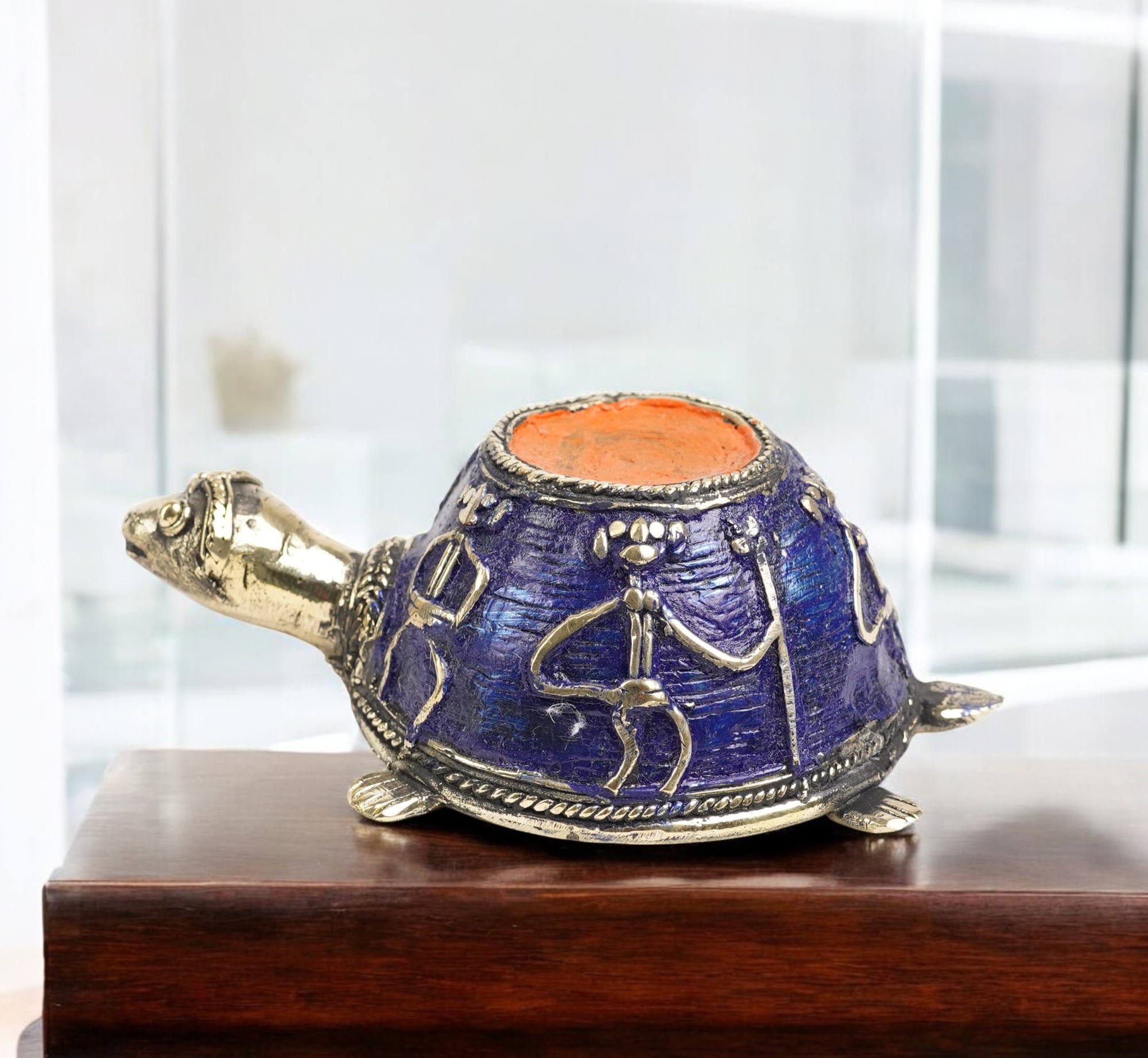 Vastu Shastra Brass Maa Lakshmi Turtle - 𝗔𝘁𝘁𝗿𝗮𝗰𝘁𝘀 𝗠𝗼𝗻𝗲𝘆 𝗮𝗻𝗱 𝗟𝘂𝘅𝘂𝗿𝘆- 𝐍𝐨𝐫𝐭𝐡 - 𝟭𝗸𝗴