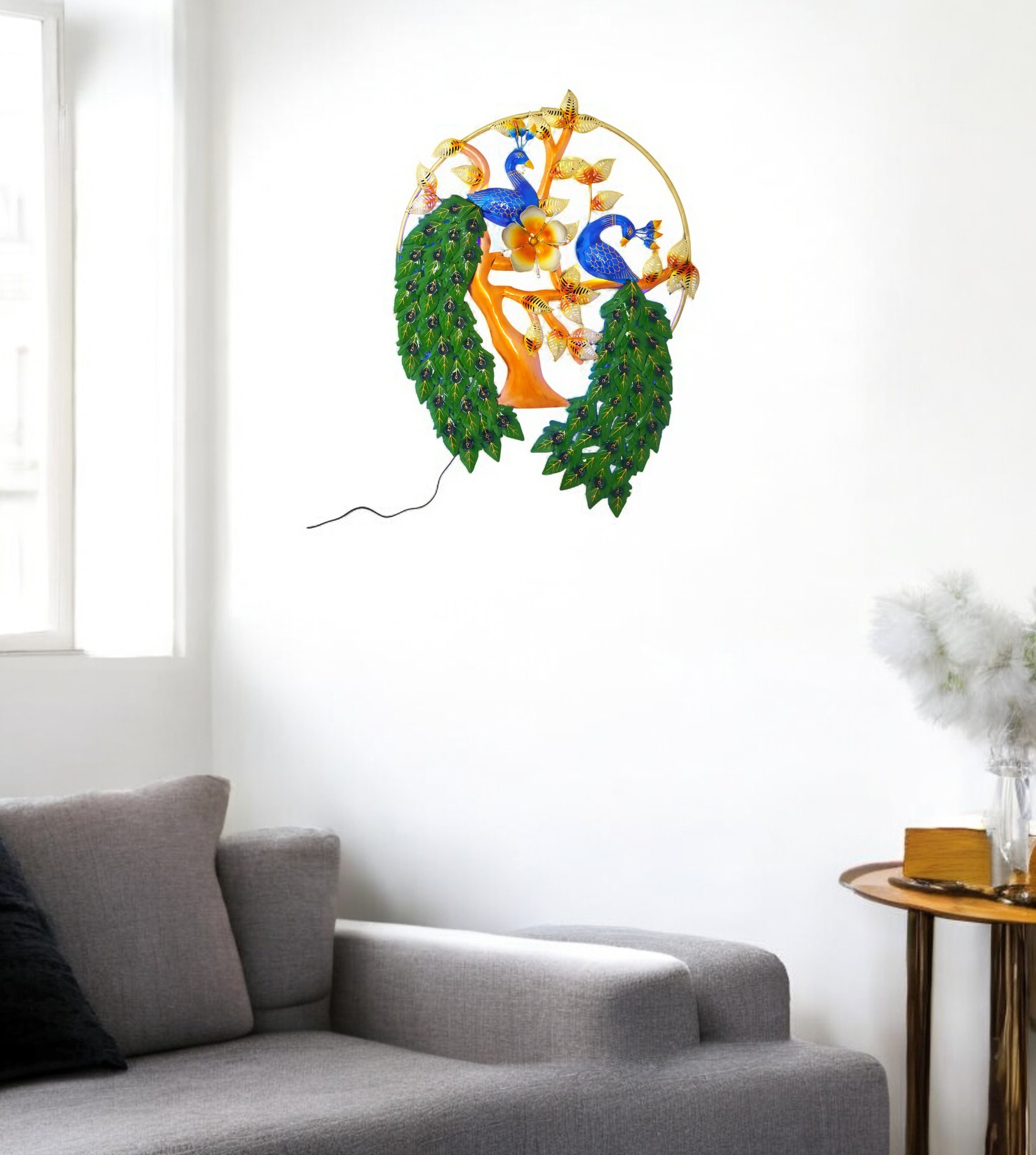 Double Peacock In Ring
