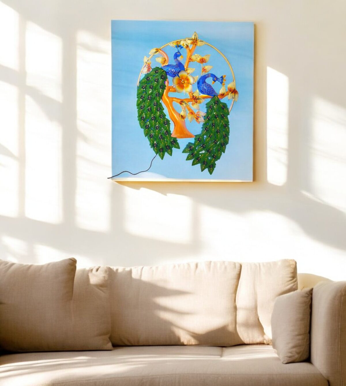 Double Peacock In Ring - Image 2