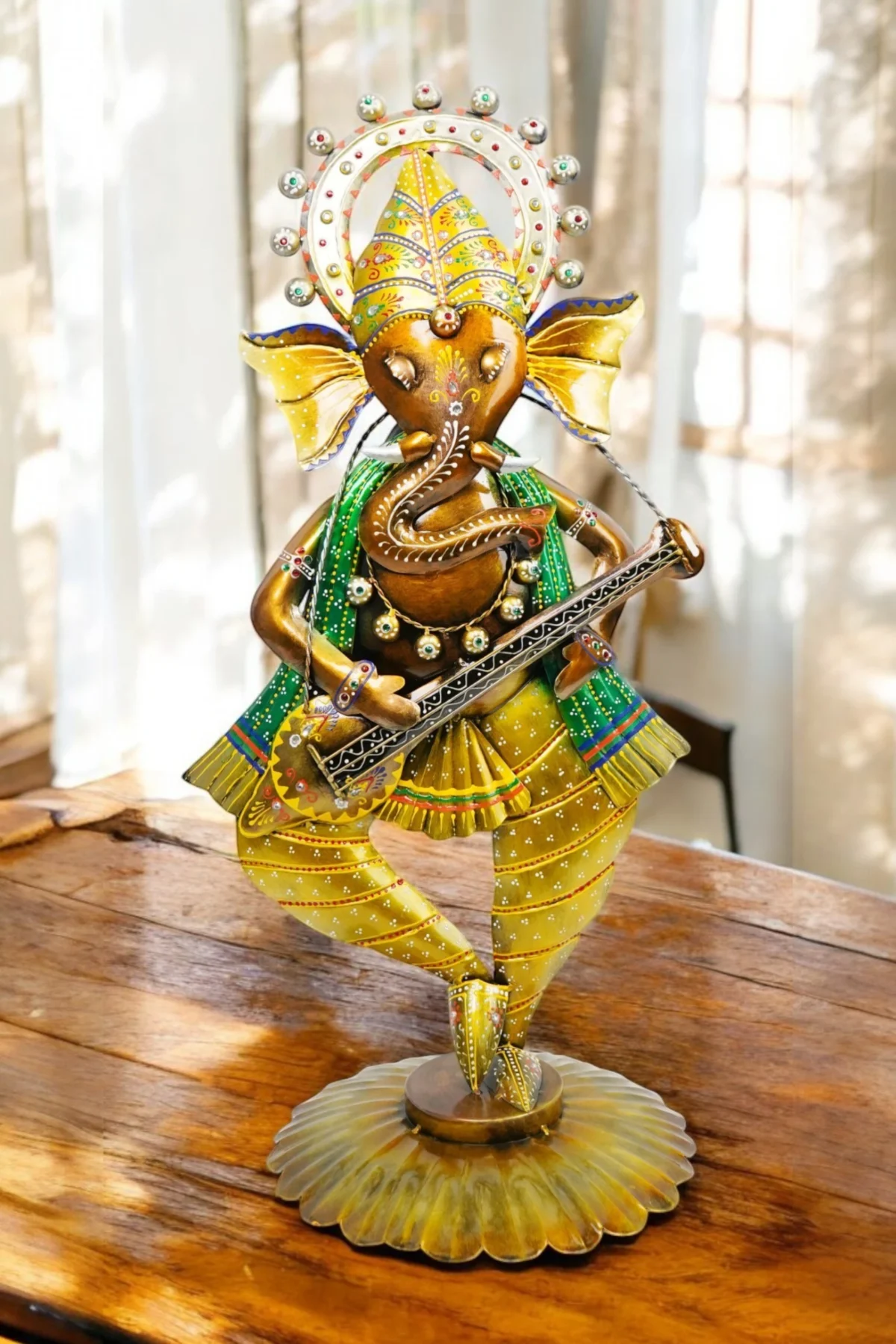 Ganesha Metal Figurine - Image 5