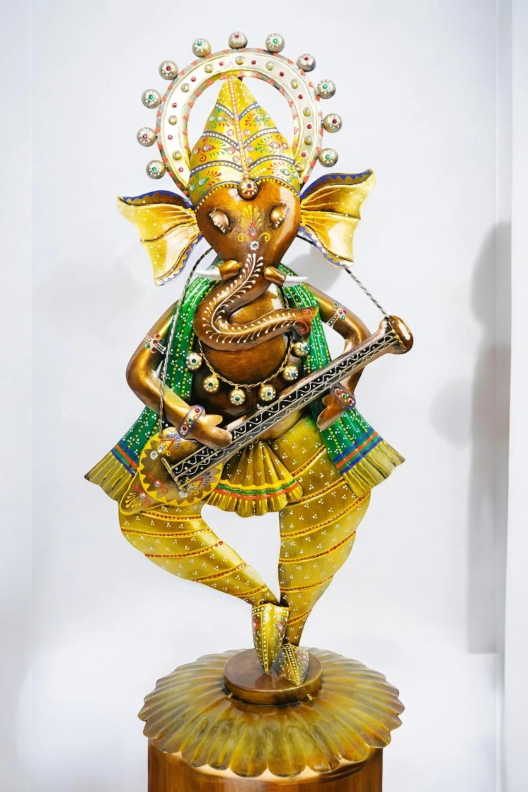 Ganesha Metal Figurine