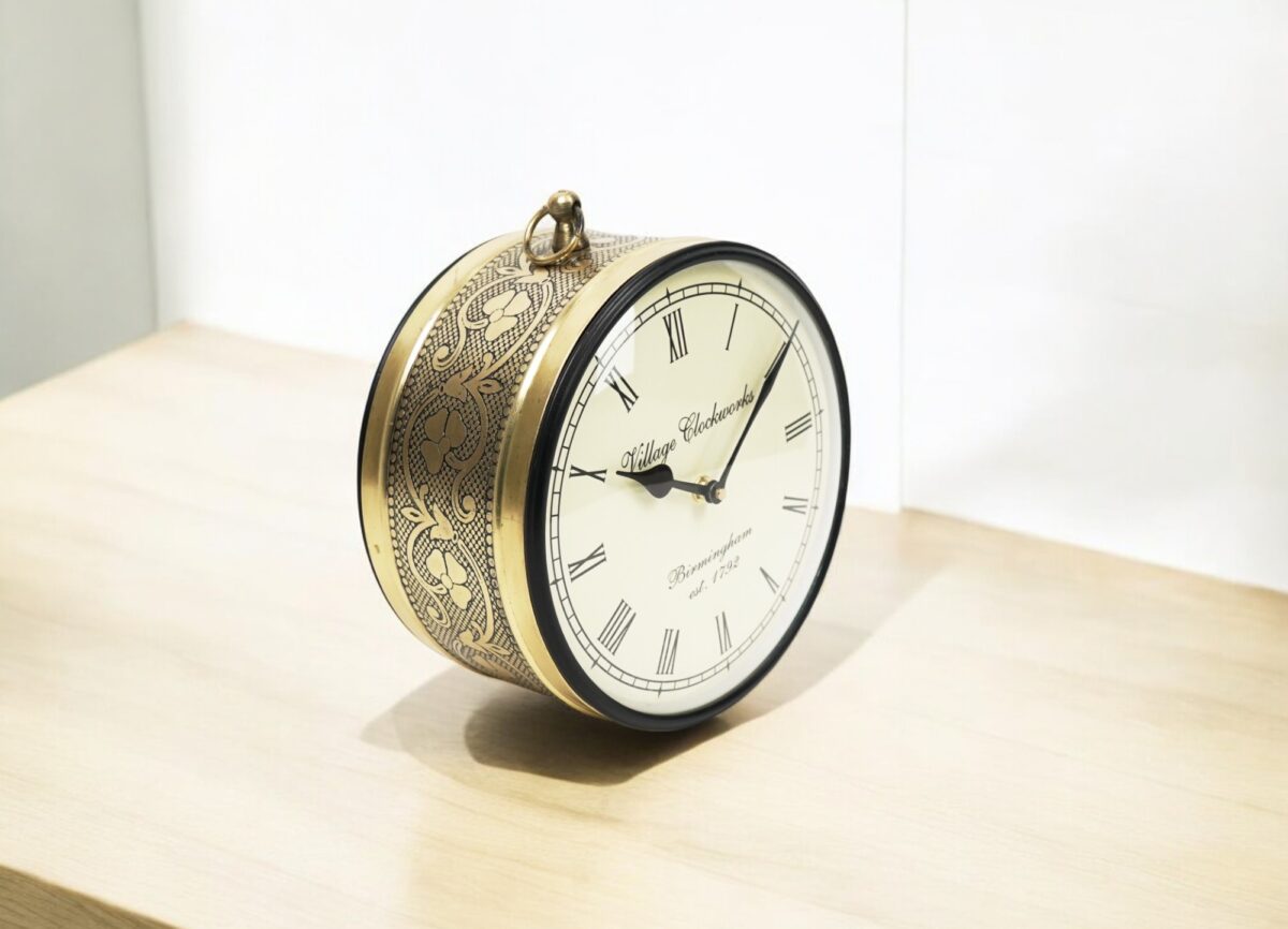 Railway Clock 6 With Hanger - Image 2