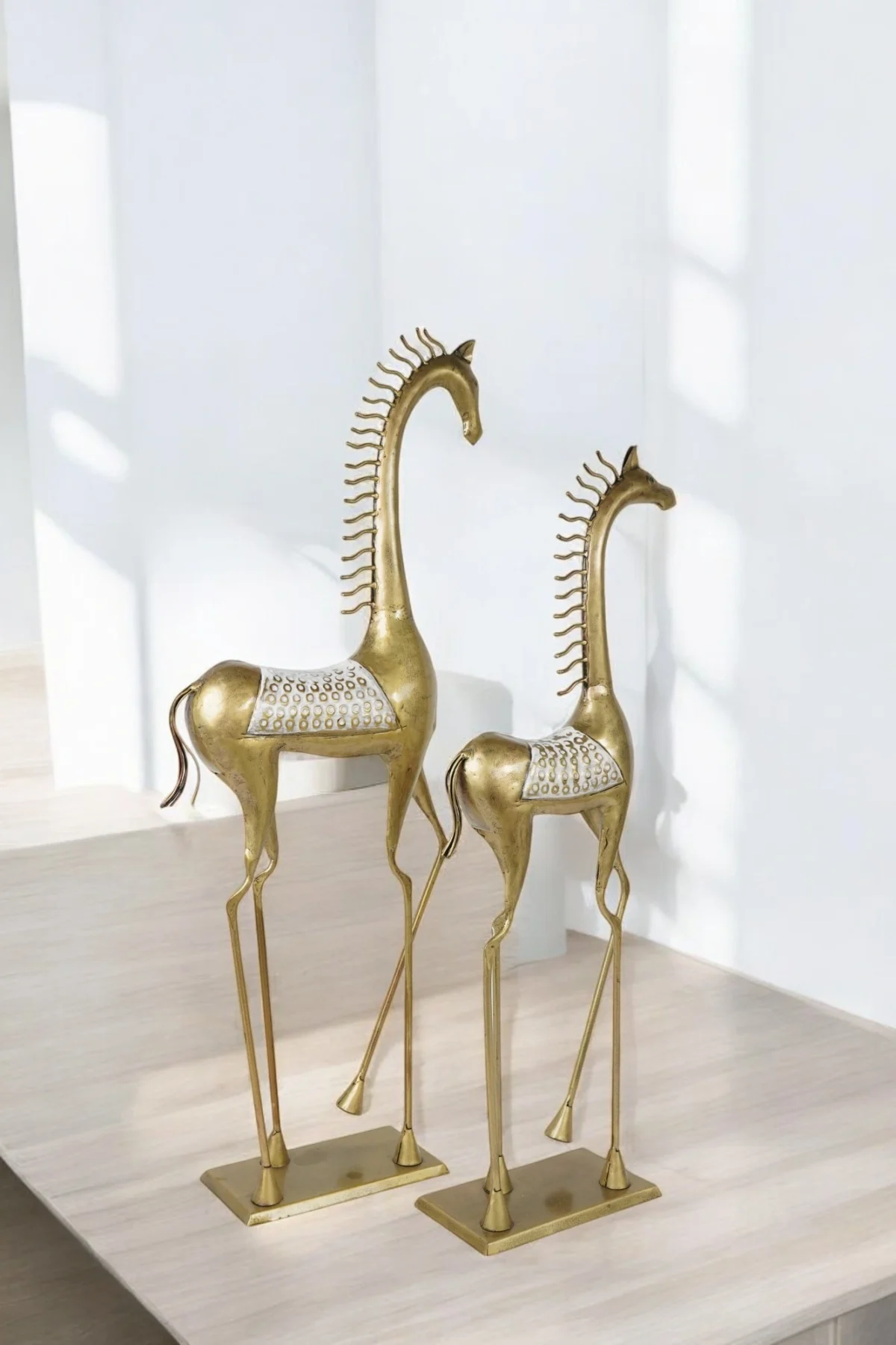 Metal Dancing Horse Decor Set - Image 3