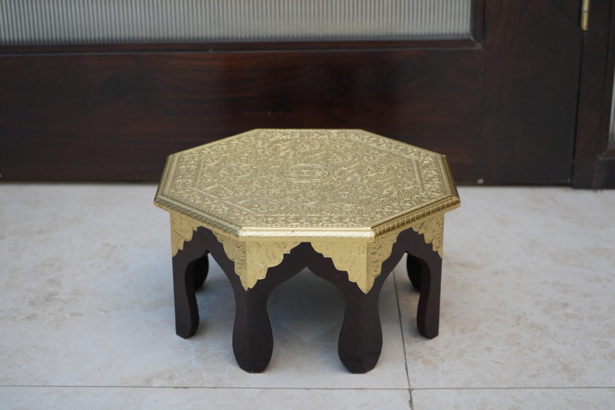 Wooden HEXA Brass FTG Bajot - Image 4