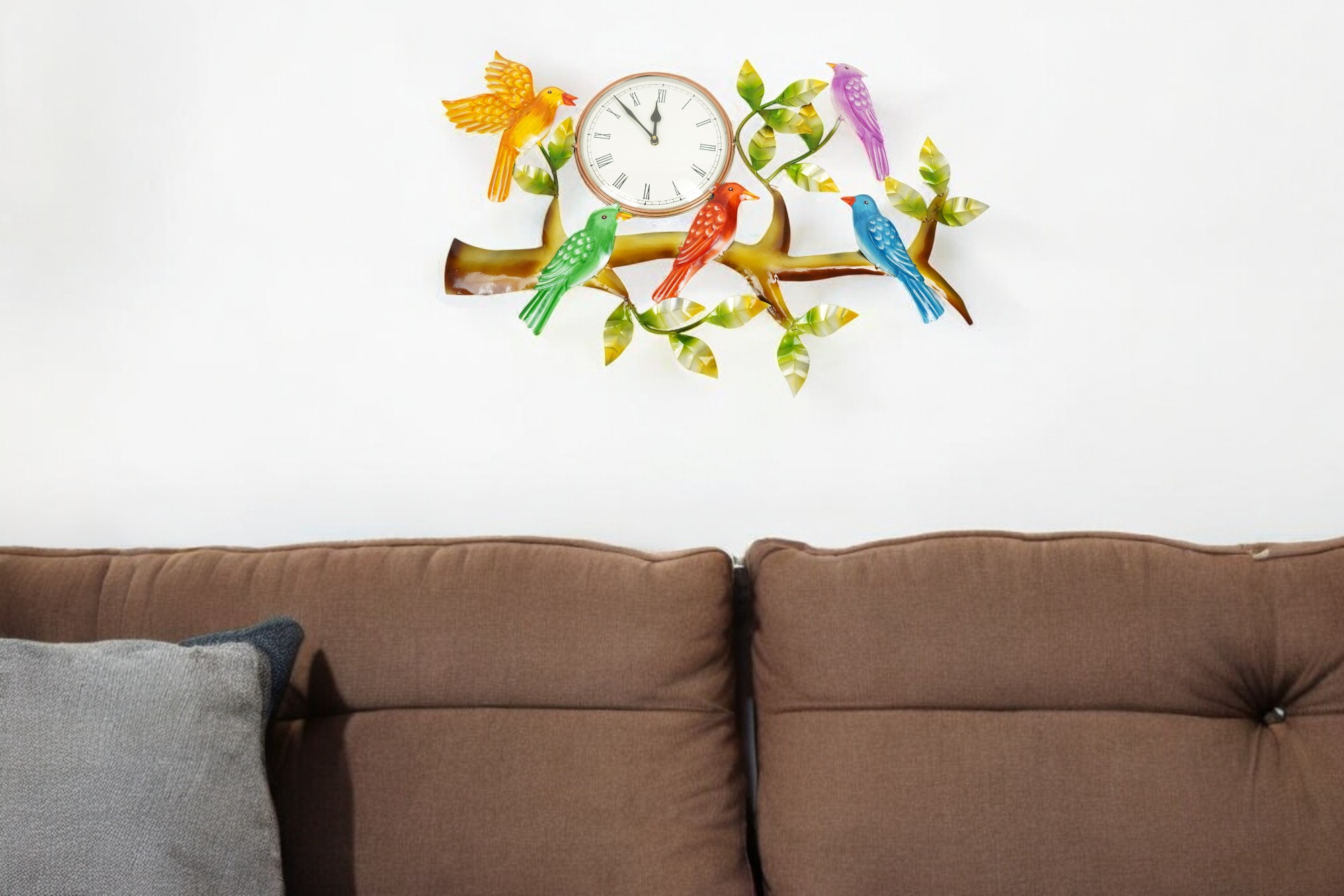 5 Birds Clock