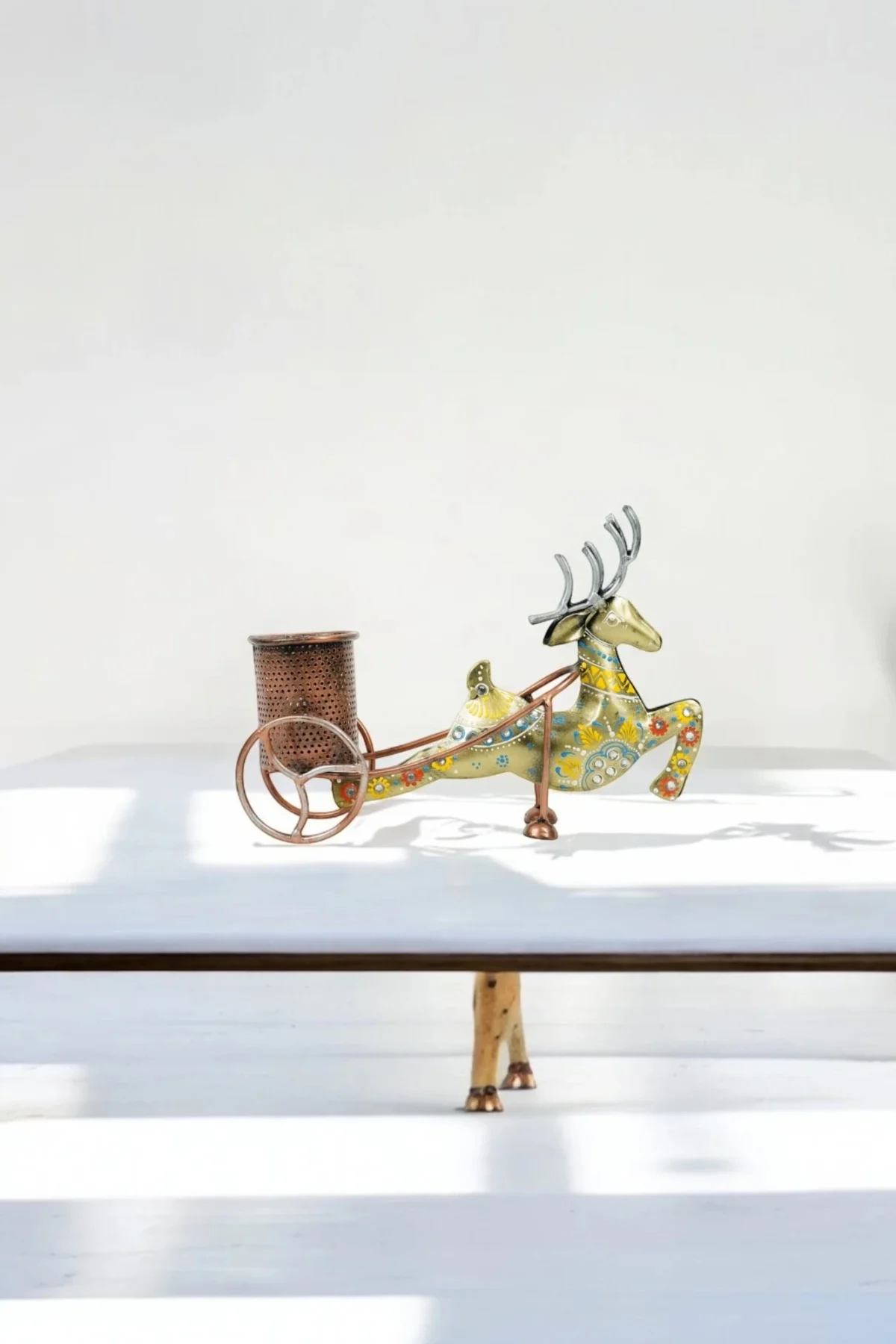 Deer Riksha Pen Stand - Image 3