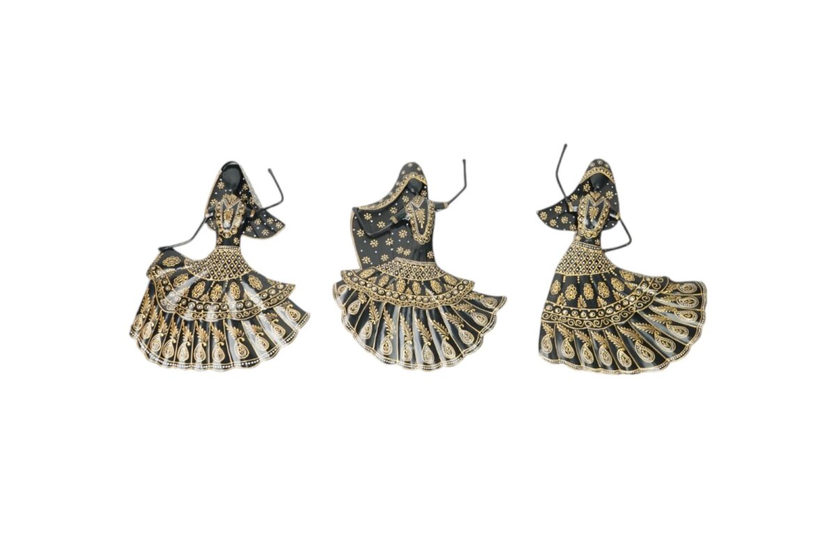 Wall Hook Kaalbeliya Lady Set Of 3 - Image 4