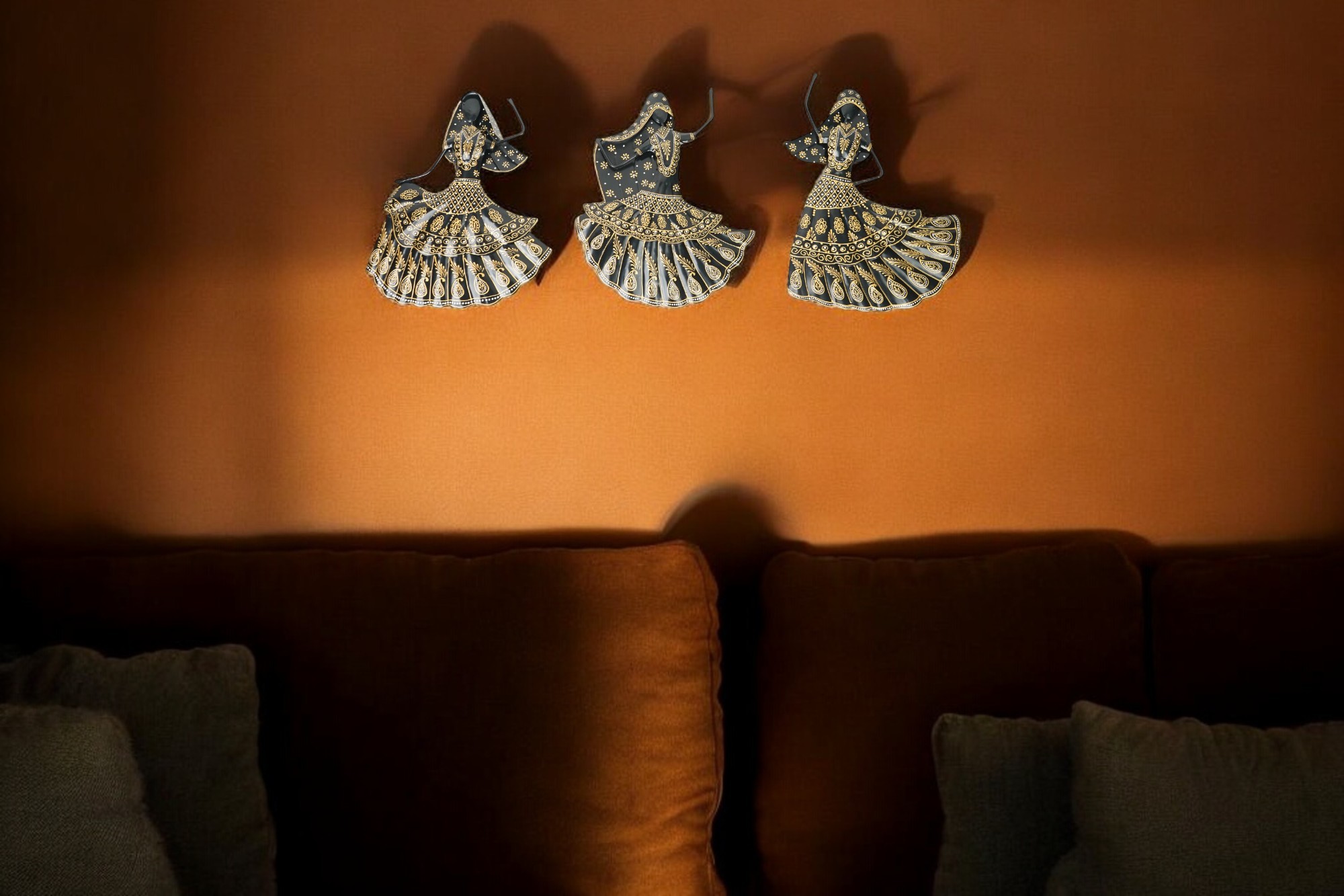 Wall Hook Kaalbeliya Lady Set Of 3