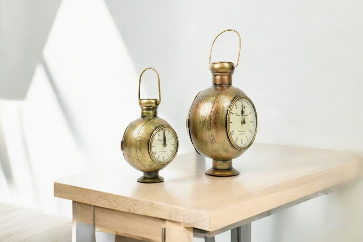 Glass Kudiya Clock + TLight - Image 2