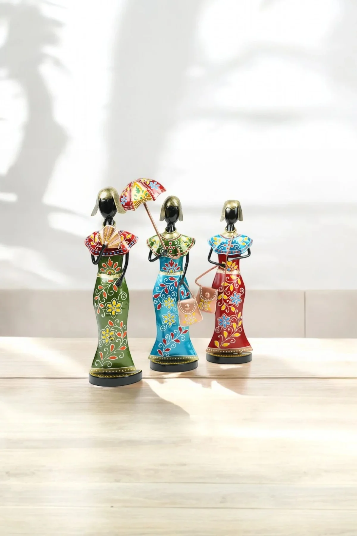 Wall Hook Chinese Doll Set of 3 - Image 2