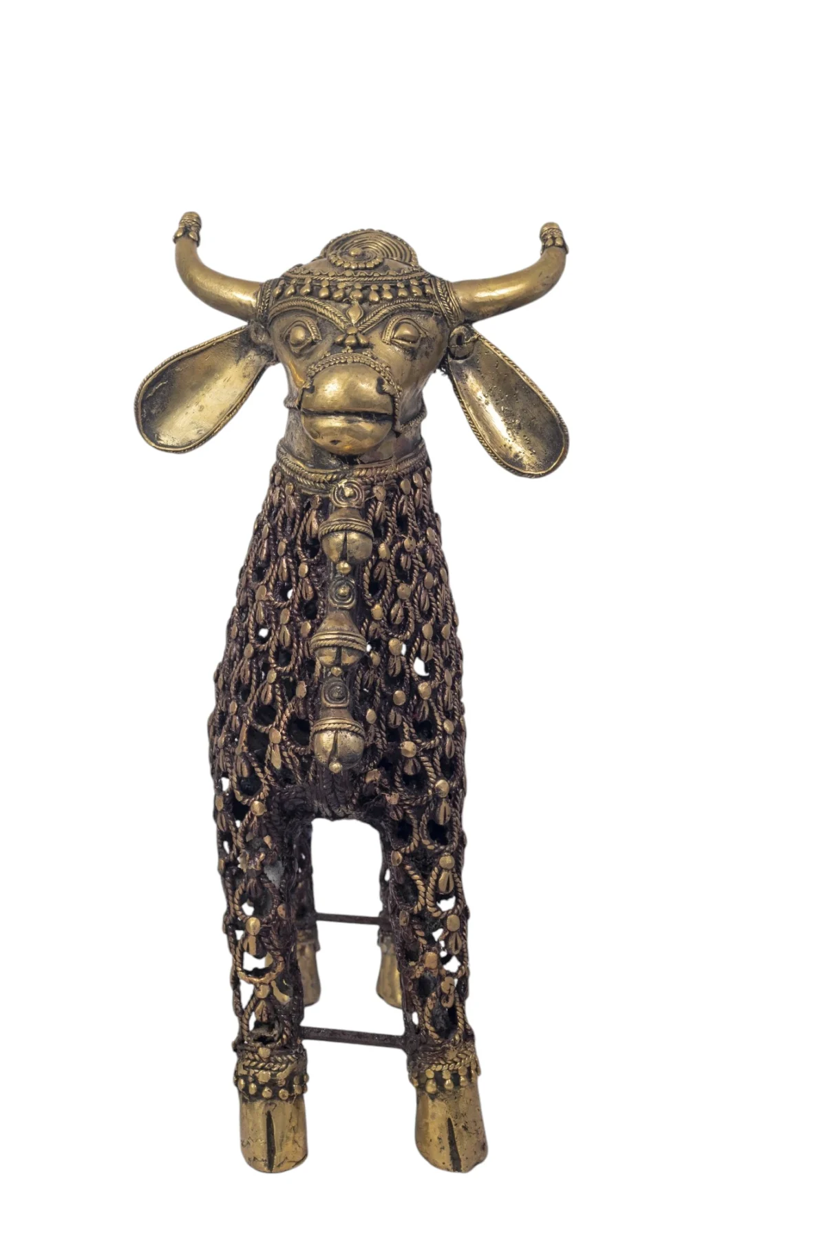 Handcrafted Jali Nandi -𝗩𝗮𝘀𝘁𝘂 𝗦𝗵𝗮𝘀𝘁𝗿𝗮 𝗮𝗻𝗱 𝗙𝗲𝗻𝗴 𝗦𝗵𝘂𝗶- South Facing- 23 kgs - Image 5