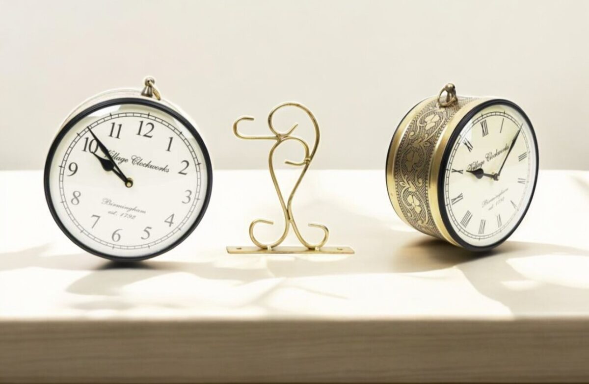 Railway Clock 6 With Hanger - Image 6